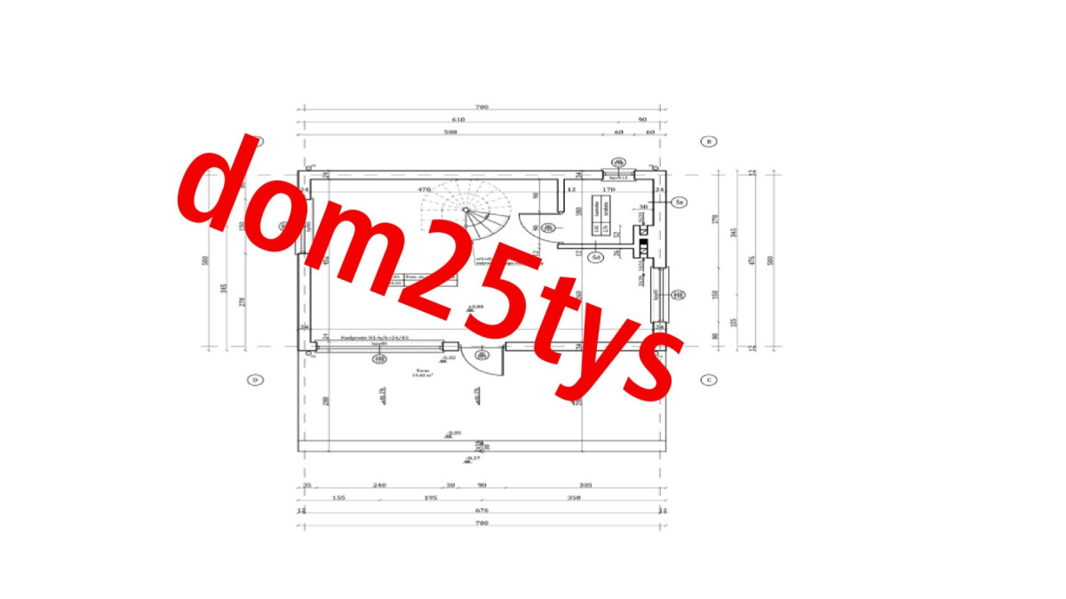 PROJEKT DOMU 35M2 MUROWANY ODBICIE LUSTRZANE